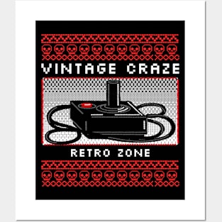 Vintage retro tshirt Posters and Art